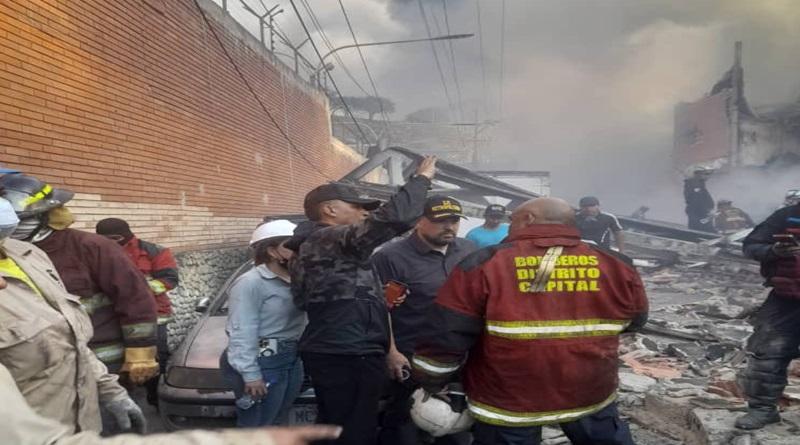 Controlado incendio en empresa de electrodomésticos en La Yaguara