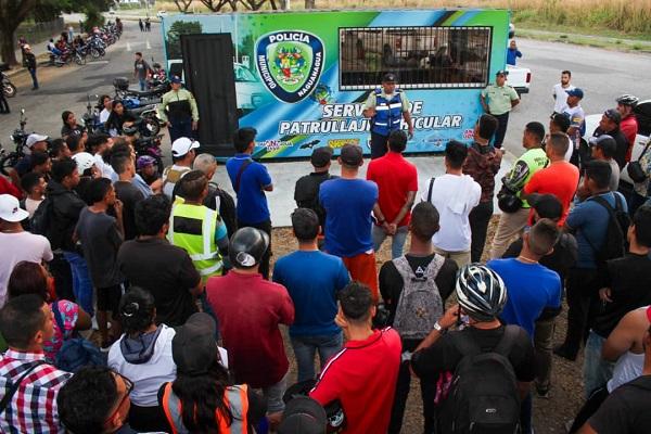 Para disminuir accidentes de tránsito alcaldía impulsa el programa «Naguanagua Cuida Tu Vida»