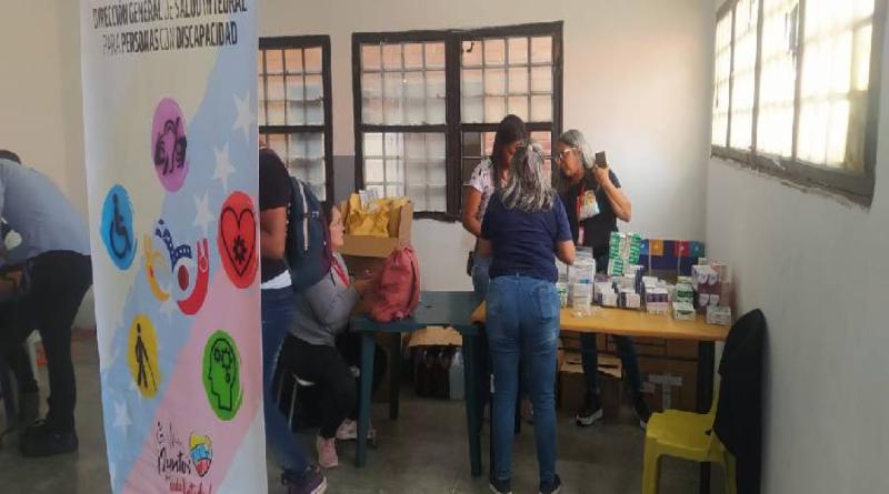 Personas con discapacidad son atendidos en Jornada de Salud en Caracas