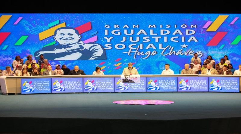 Conforman equipo nacional del Estado Mayor de la Gran Misión Justicia Social