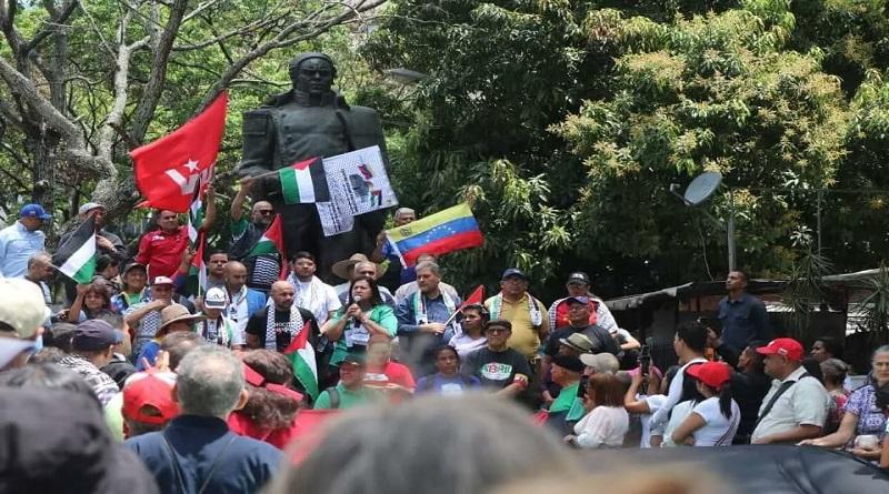 Venezuela conmemora Día de la Tierra Palestina con movilización solidaria