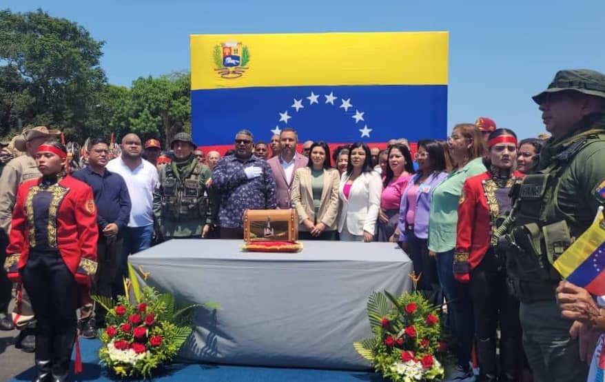 ¡De Mamporal al Panteón! Inició traslado de los restos simbólicos de Eulalia Buroz al Panteón