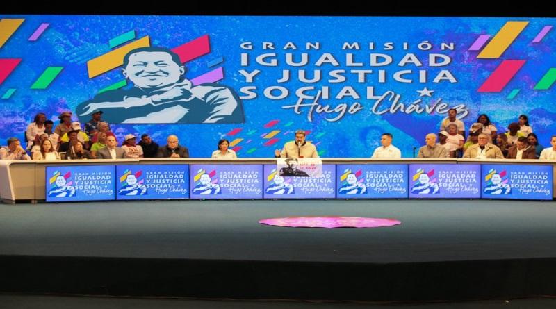 Jefe de Estado activa Gran Misión Igualdad y Justicia Social Hugo Chávez