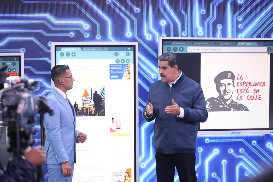 Presidente Maduro señala a Dinora Figuera como la descuartizadora de CITGO