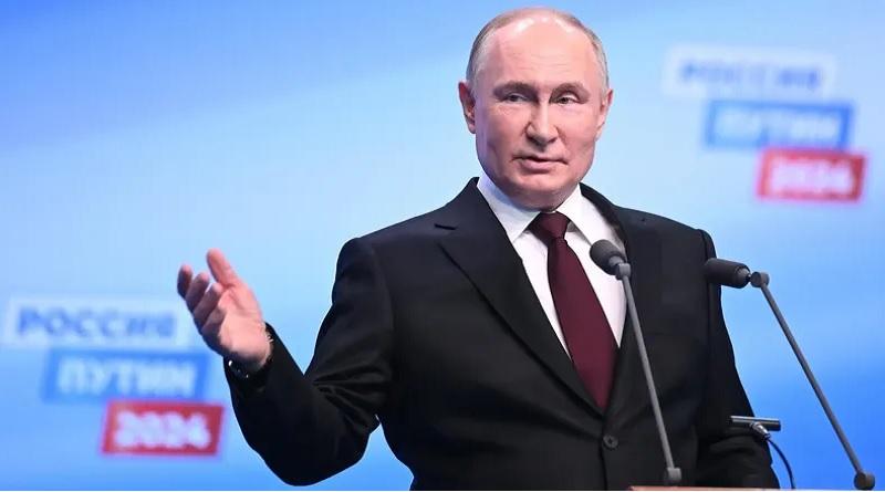 Vladímir Putin agradece al pueblo ruso por su confianza durante presidenciales