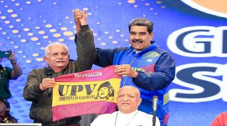 UPV y ORA inscriben candidatura de Nicolás Maduro ante el CNE