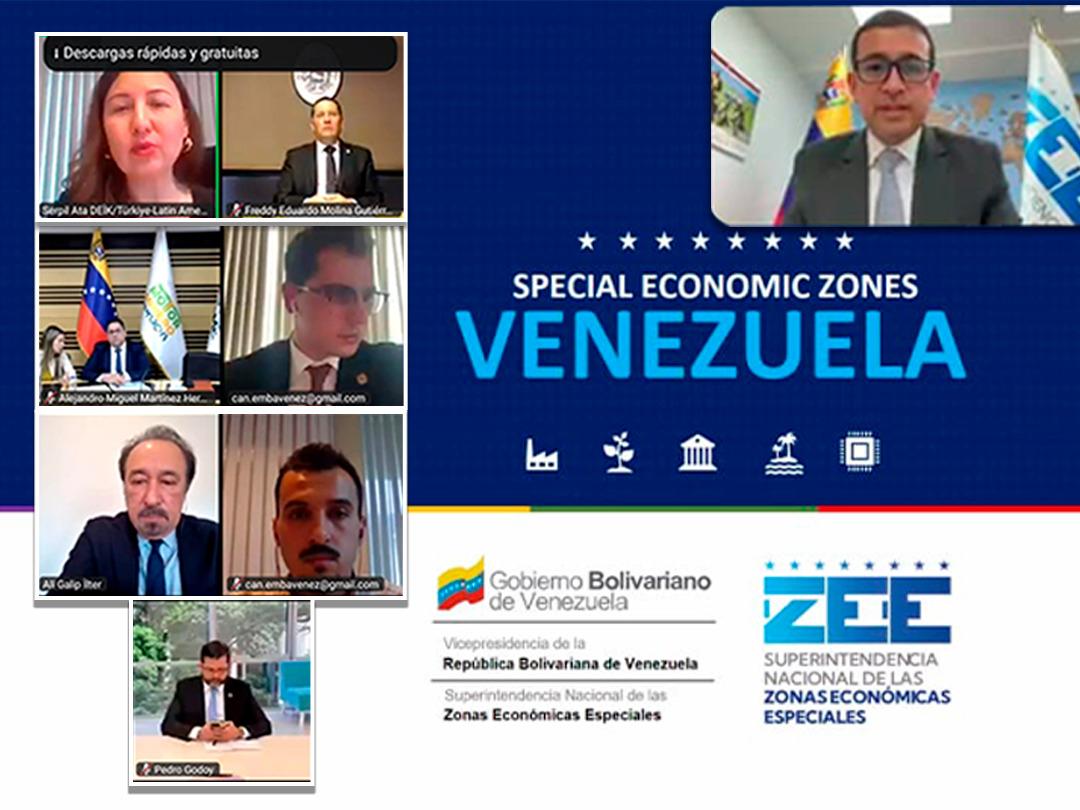 Venezuela presenta ante Türkiye potencialidades de las Zonas Económicas Especiales