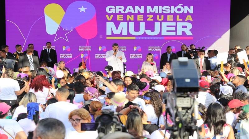 President Nicolás Maduro announces 7th Summit of the Great Mission Venezuela Women