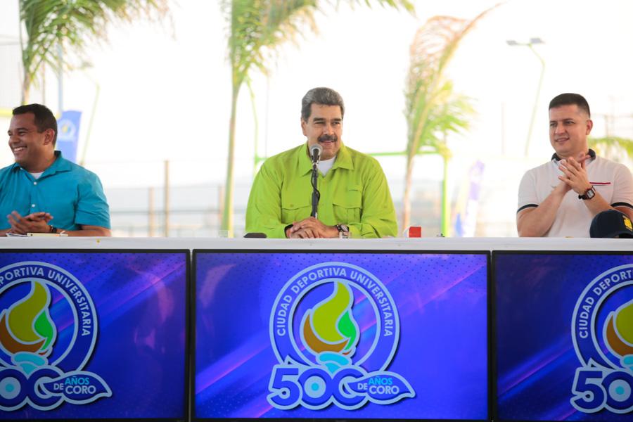 Presidente Maduro inaugura Complejo Deportivo Recreacional «Hugo Chávez» en Falcón