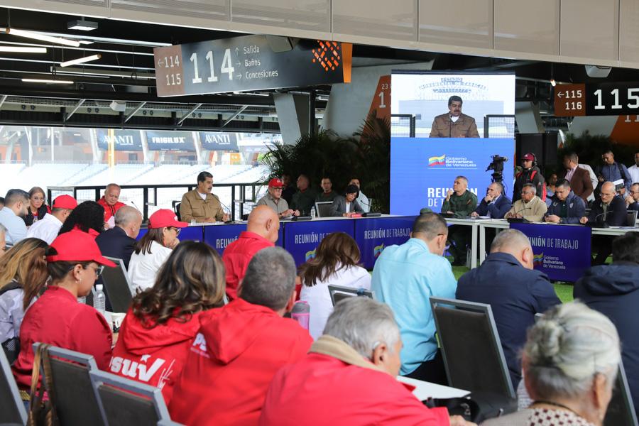 Presidente Maduro sostuvo reunión con Alto Mando Político Ampliado de la Revolución