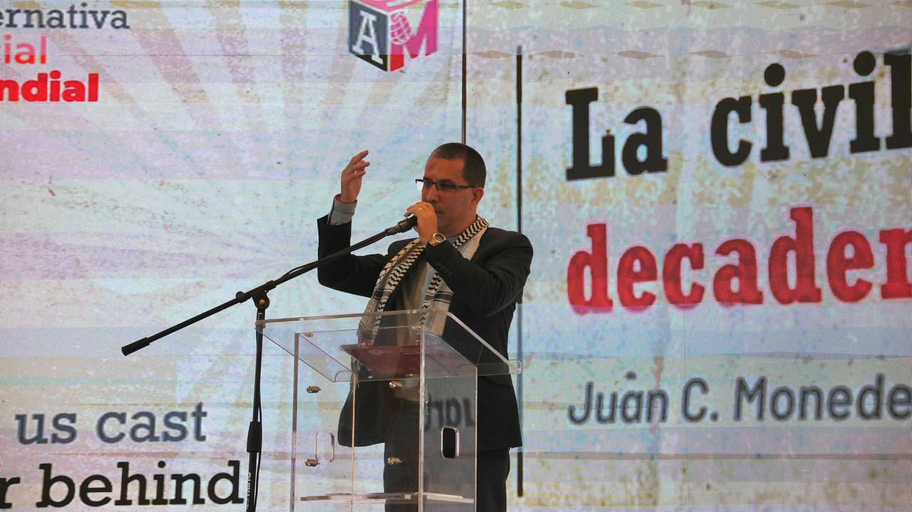Jorge Arreaza lamenta acciones en contra del alcalde chileno Óscar Daniel Jadue