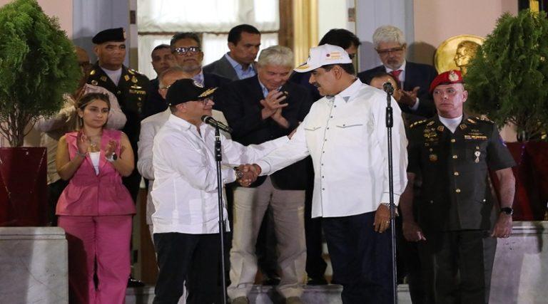 Presidente Petro propone agenda de proyectos comunes entre Venezuela y Colombia