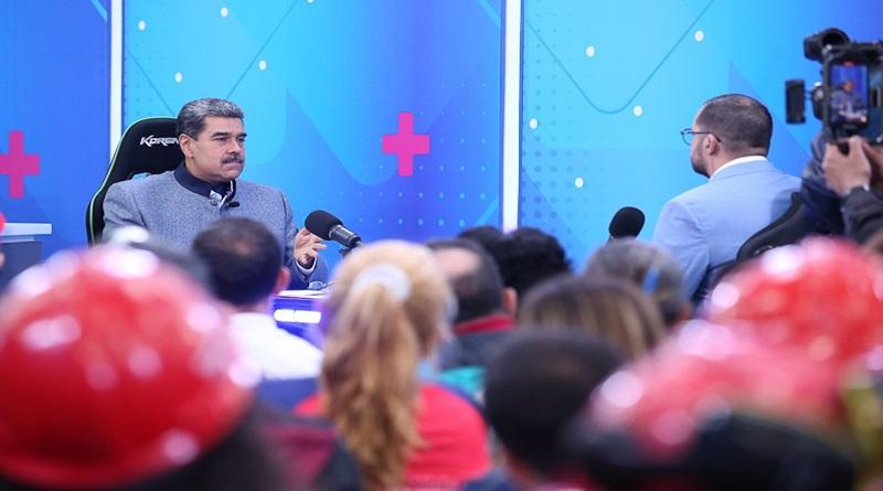 Encuesta registra 52,4% de apoyo al presidente Maduro rumbo al 28J