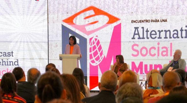 Vicepresidenta Rodríguez: el capitalismo es una amenaza a los pueblos