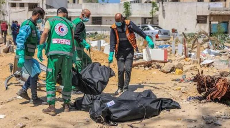 Descubren nueva fosa común en hospital Al Shifa de Gaza