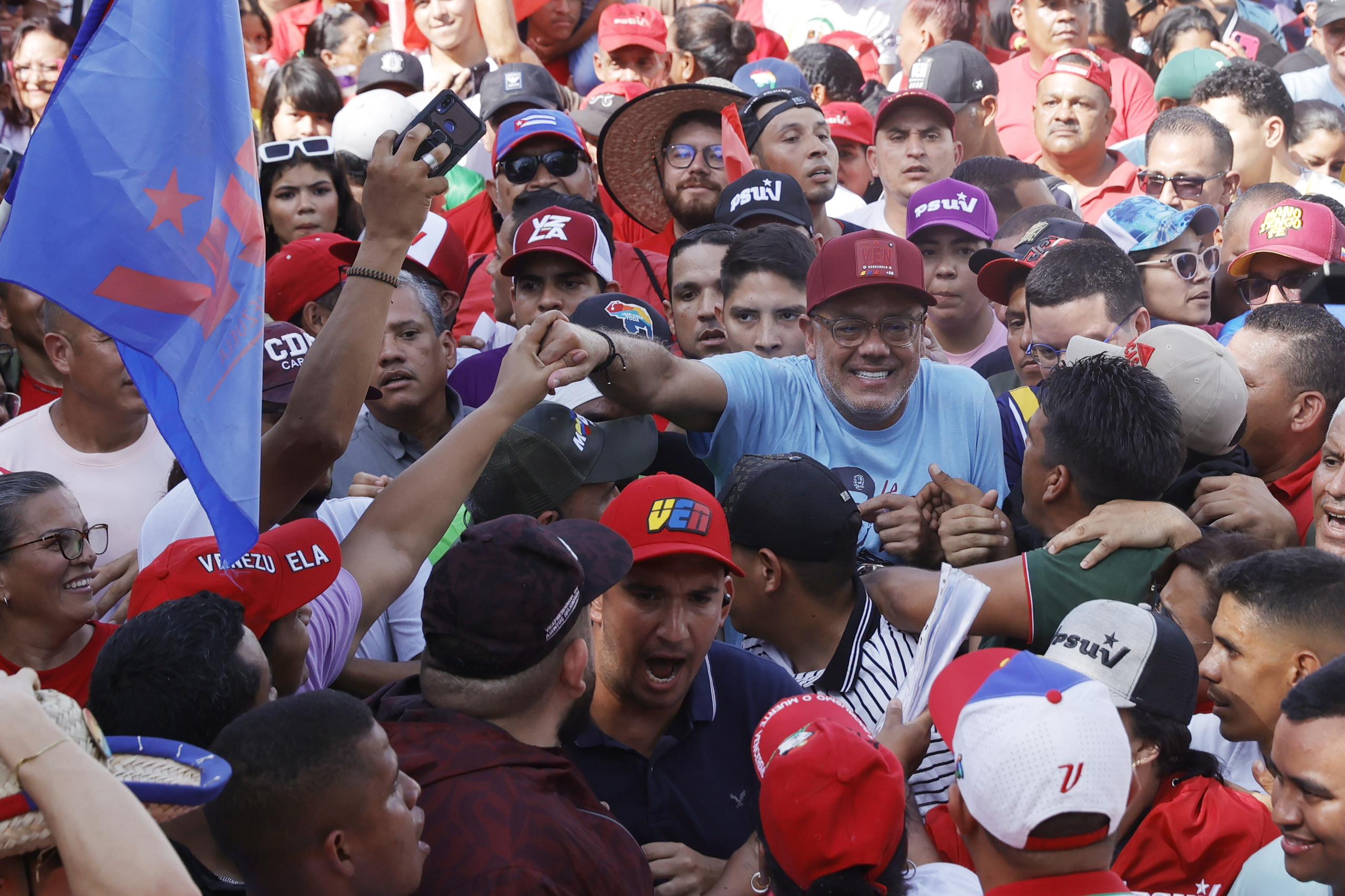 Diputado Jorge Rodríguez: Carabobo demuestra que las calles son del pueblo de Chávez y Maduro