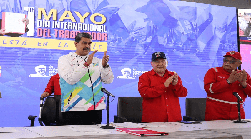 Presidente Maduro solicitará al parlamentario una ley para que los empresarios hagan un aporte especial destinado a los pensionados y pensionadas