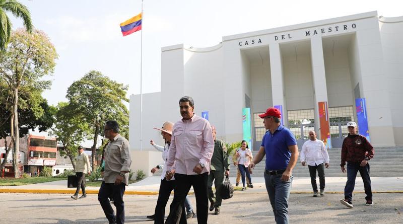 Presidente Maduro inauguró 6 obras entre Yaracuy, Aragua y Portuguesa
