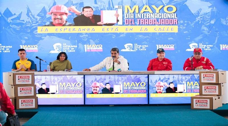 Presidente Maduro incrementó el ingreso mínimo integral indexado a 130 dólares. Equivalente a 86% este año