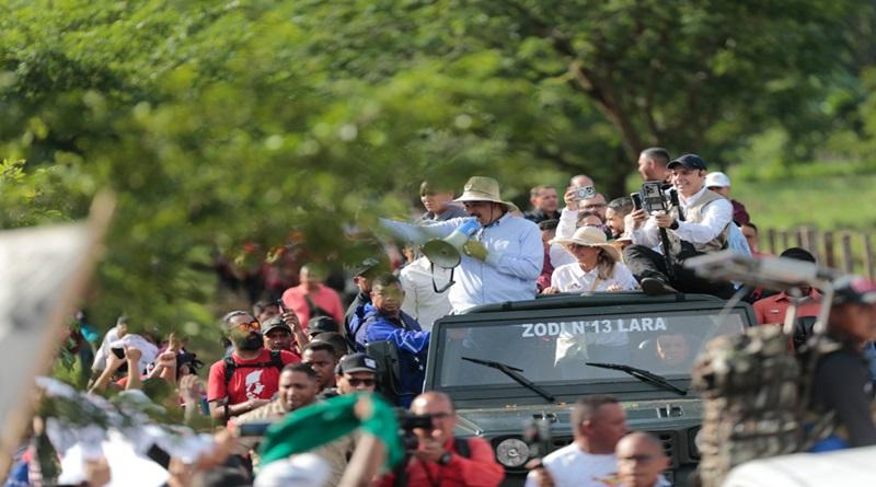 Pueblo larense desborda de alegría con visita del presidente Maduro