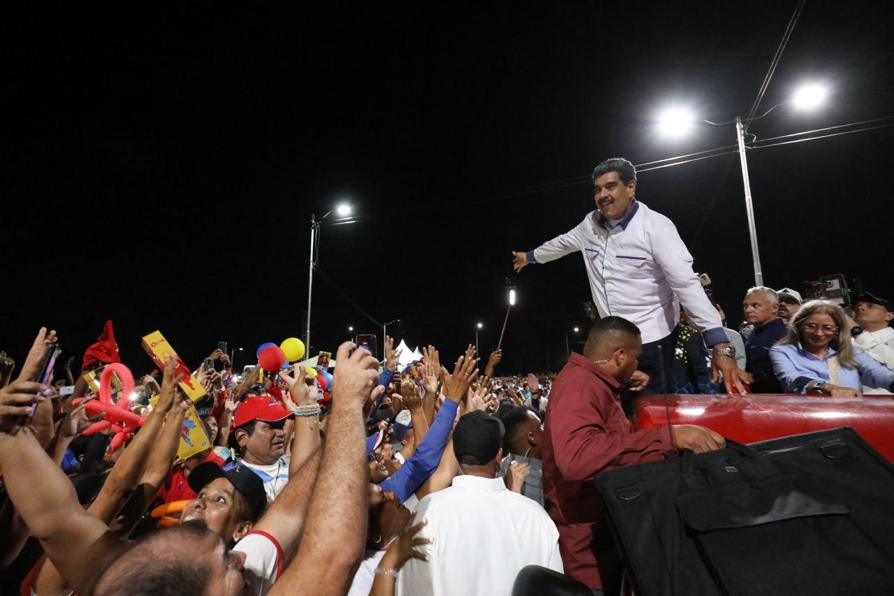 Presidente Maduro inauguró tramo Hugo Chávez de la autopista Bicentenaria en Nueva Esparta