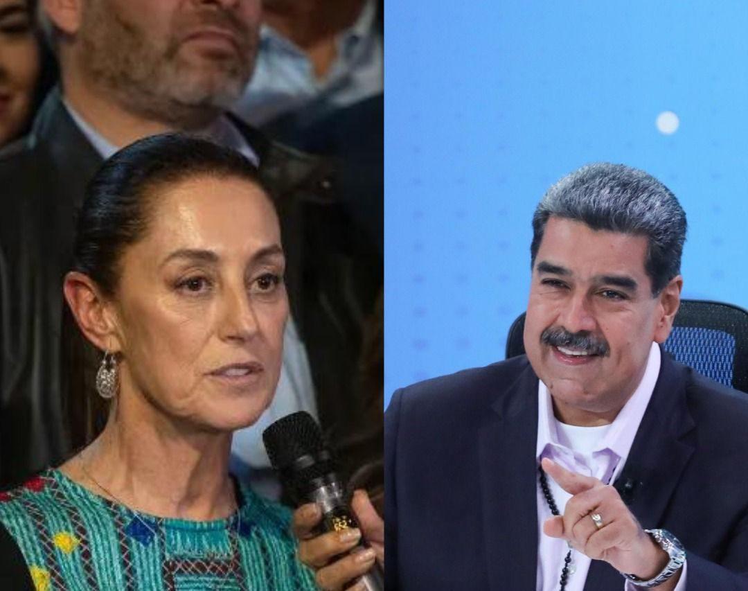 Presidente Maduro sostuvo conversación con la presidenta electa de México Claudia Shaibaum