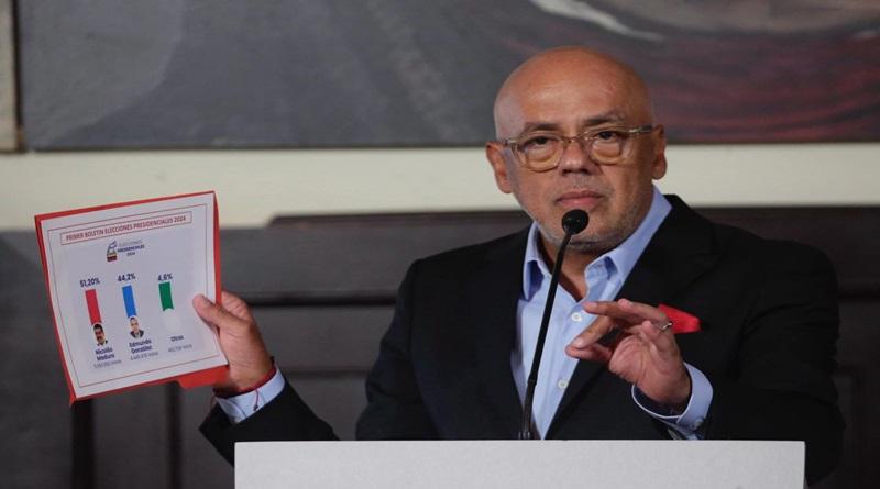 Jorge Rodríguez denuncia que plan de la derecha fascista era la violencia