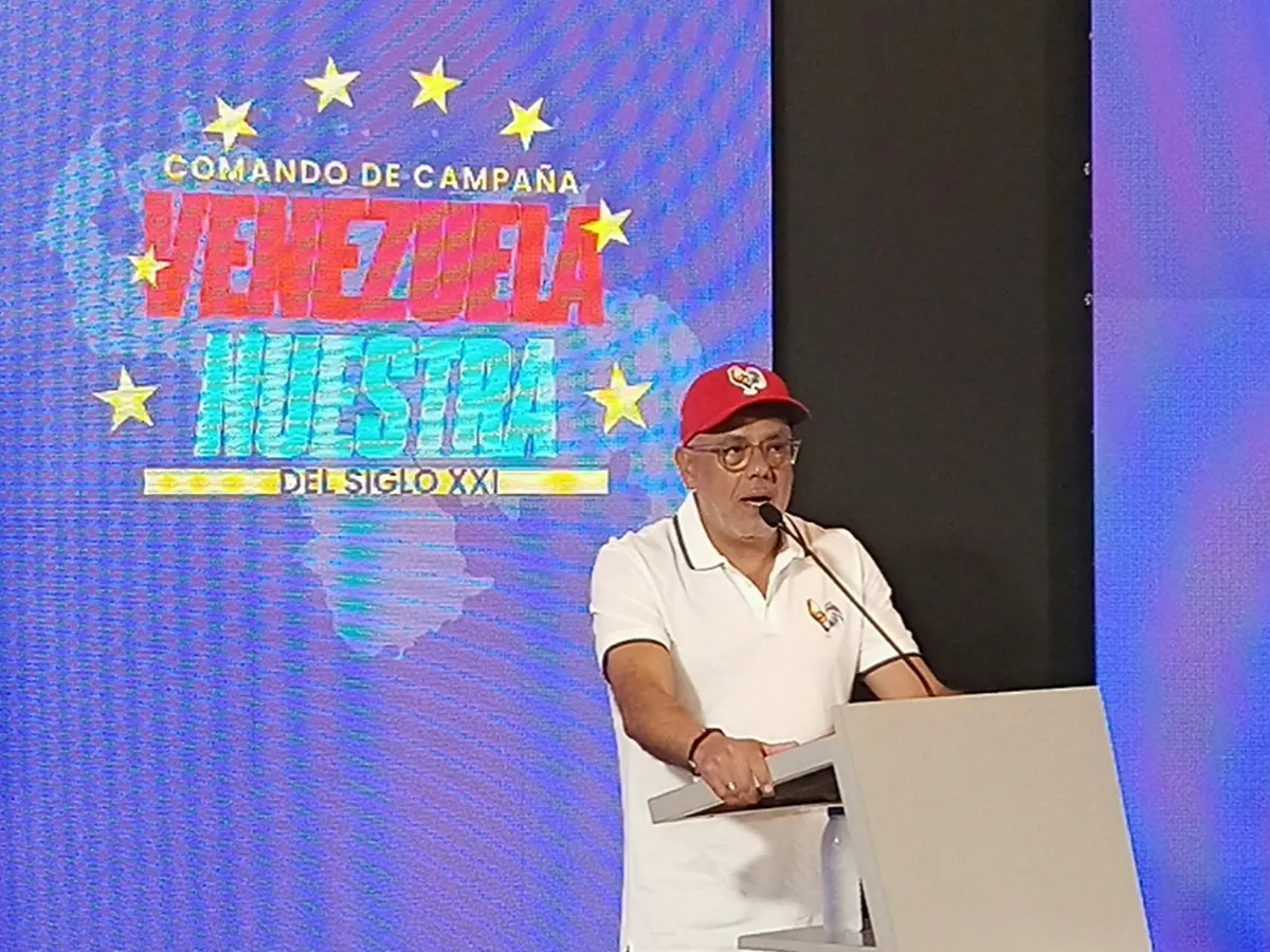 Jorge Rodríguez: Aquí no hablan los bots sino los votos 