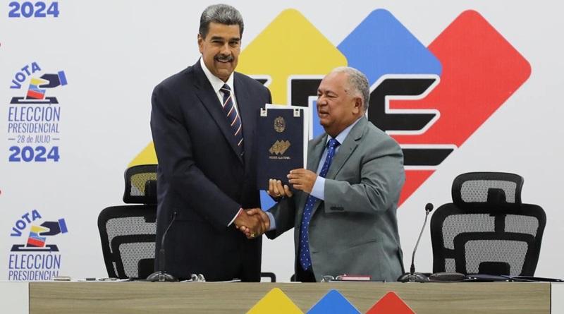 CNE proclama presidente electo a Nicolás Maduro
