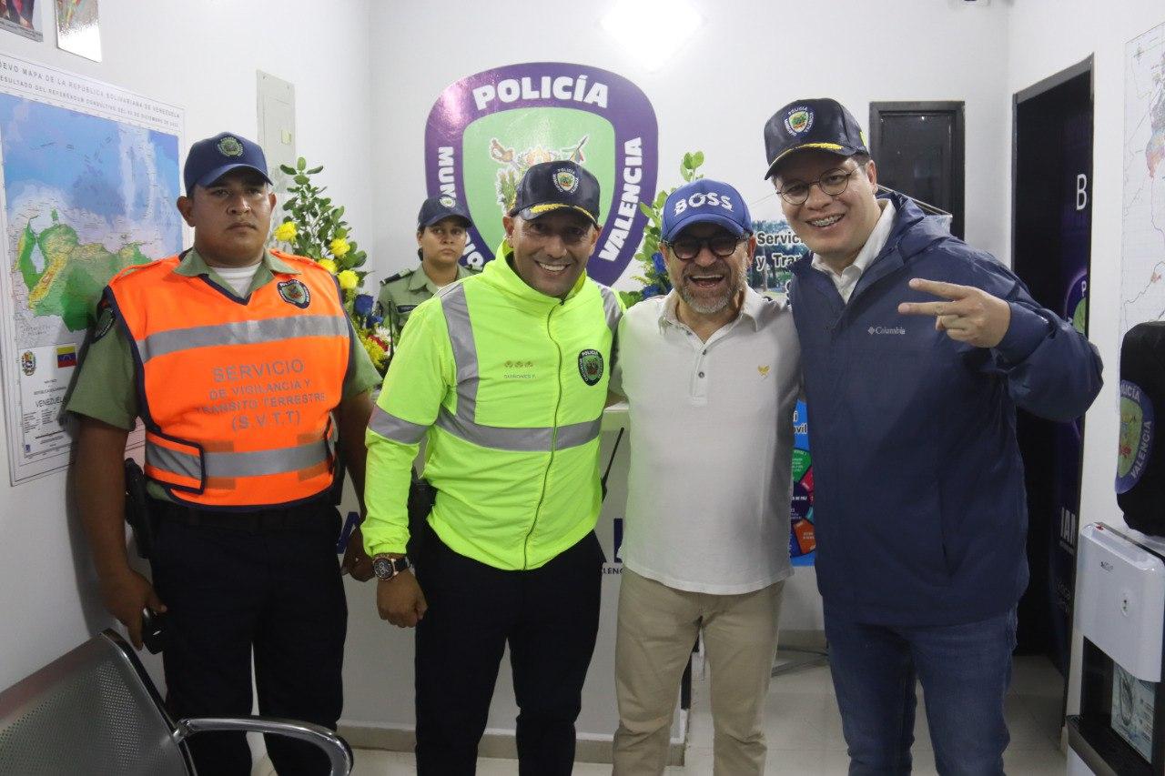 Lacava y Fuenmayor inauguraron Estación Policial Avenida Lara