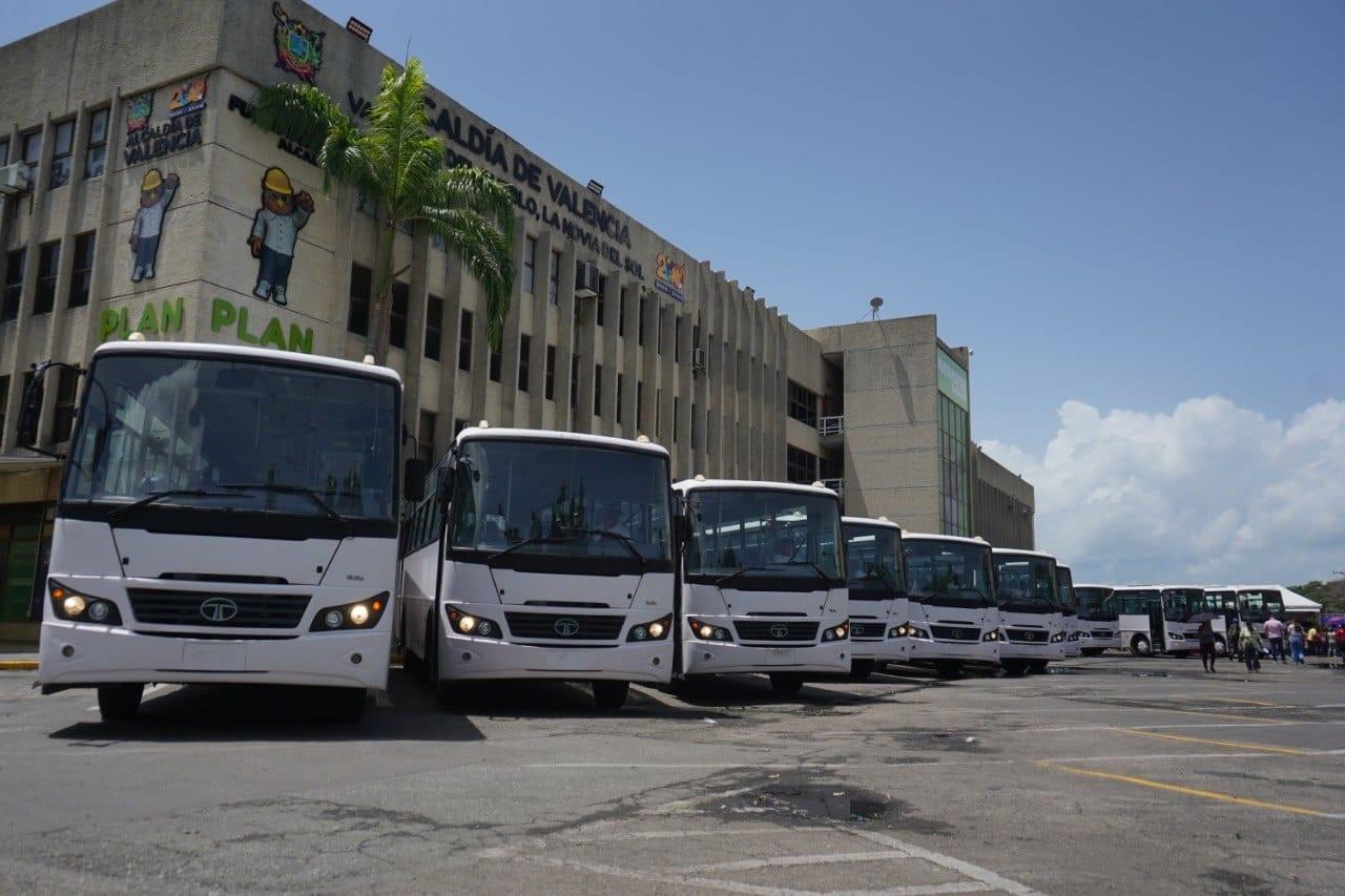 Alcalde Fuenmayor lanzó TransValencia sistema de transporte gratuito para los Adultos Mayores