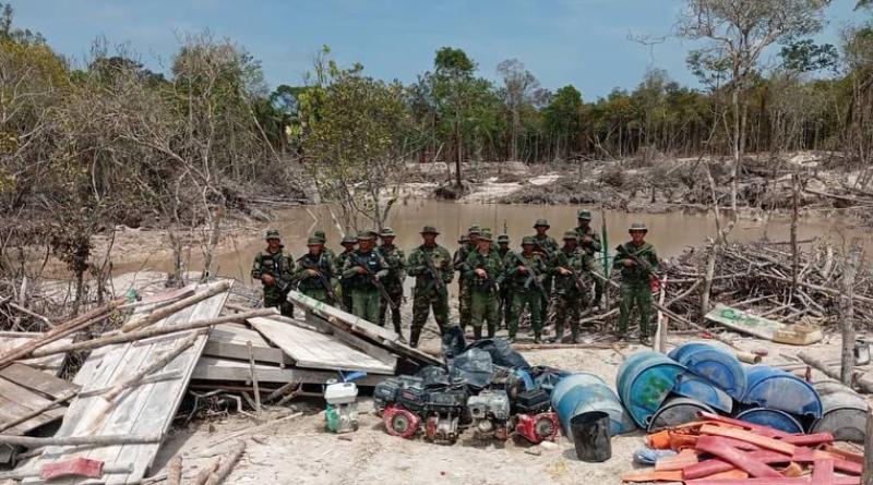 Operación Neblina 2024 desmantela minería ilegal en Amazonas
