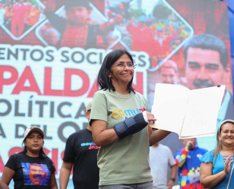 Vicepresidenta Rodríguez: RR. SS. se convirtieron en algoritmo para la violencia y el odio