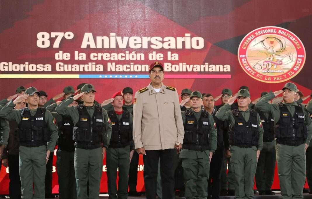 Jefe de Estado felicitó a la GNB por su actuación para repeler la violencia