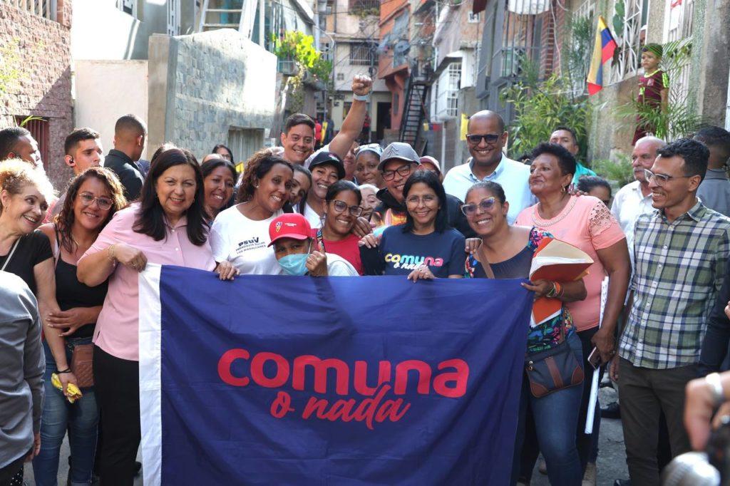 Supervisan culminación de obras comunales en Los Magallanes de Catia