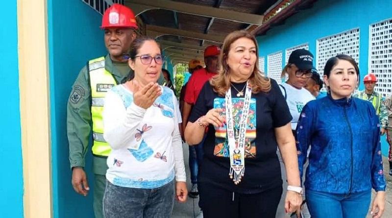 Avanza recuperación de 36 instituciones educativas en Cumanacoa