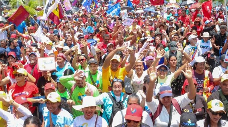 Jorge Rodríguez: Pueblo revolucionario da lección de calle al fascismo