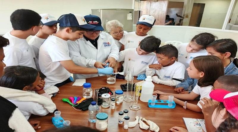 Niños zulianos disfrutan del plan Vacaciones Científicas y Tecnológicas 2024