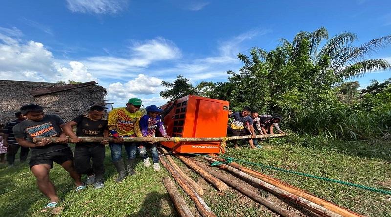 Comunidades indígenas de Amazonas reciben plantas eléctricas