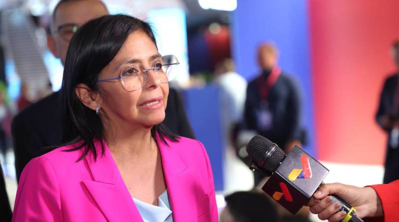 Delcy Rodríguez: Inversiones en occidente pueden ser víctimas de robo y sanciones