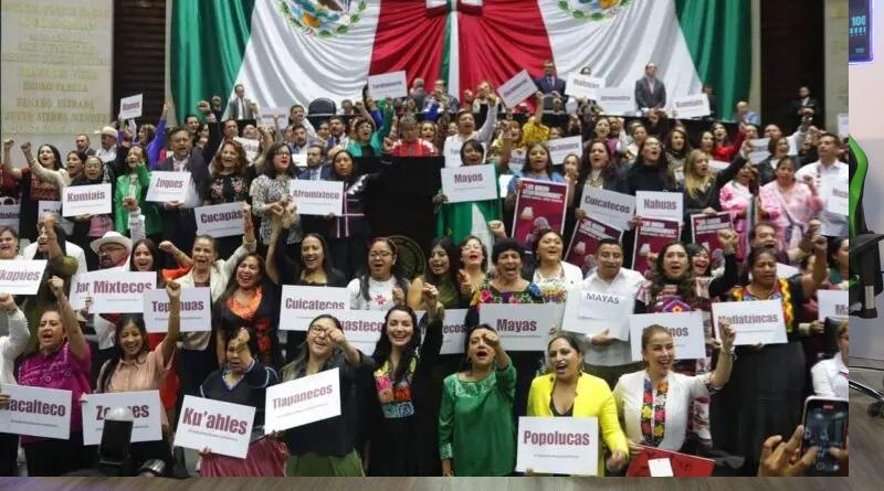 México aprueba reforma a favor de pueblos indígenas y afrodescendientes