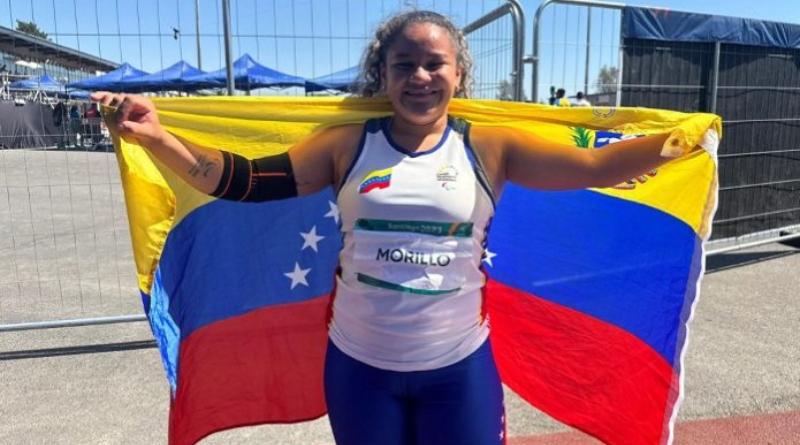 Naibys Morillo conquista tercera medalla de oro para Venezuela en paralímpicos