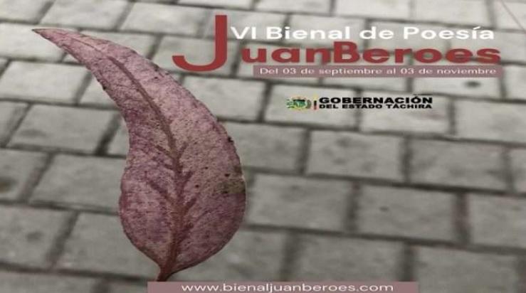Convocatoria a VI Bienal de Poesía Juan Beroes cerrará el 3 de noviembre