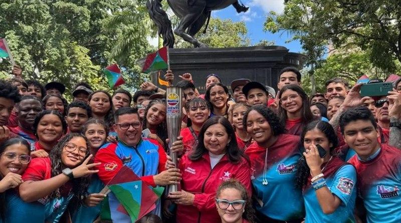 ‌Fuego Patrio llega a Caracas rumbo a Oriente para Juegos Nacionales 2024