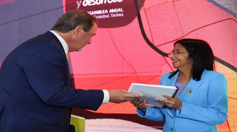 Vicepresidenta Delcy Rodríguez en Fedecámaras: PIB en Venezuela crece más de 8,58 %