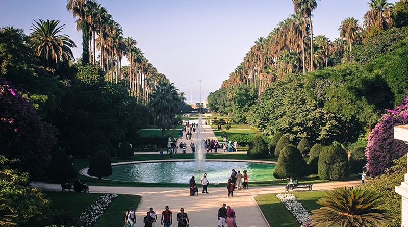 Presidente Maduro visita el Jardín Botánico en la ciudad de Argel