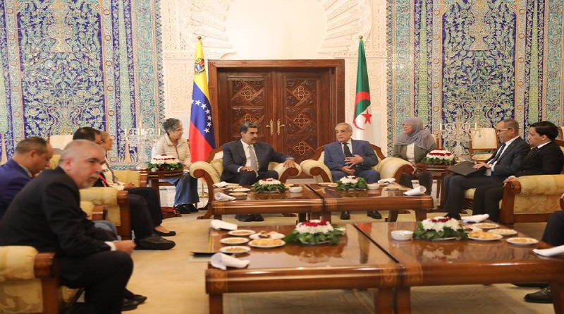 Presidente Nicolás Maduro se reúne con primer ministro de Argelia Mohamed Nadir Larbaoui