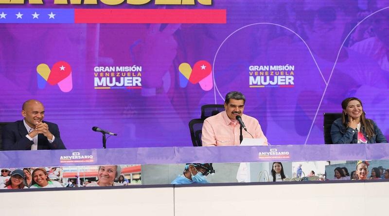 Presidente Maduro celebra Primer Aniversario de la Gran Misión Venezuela Mujer