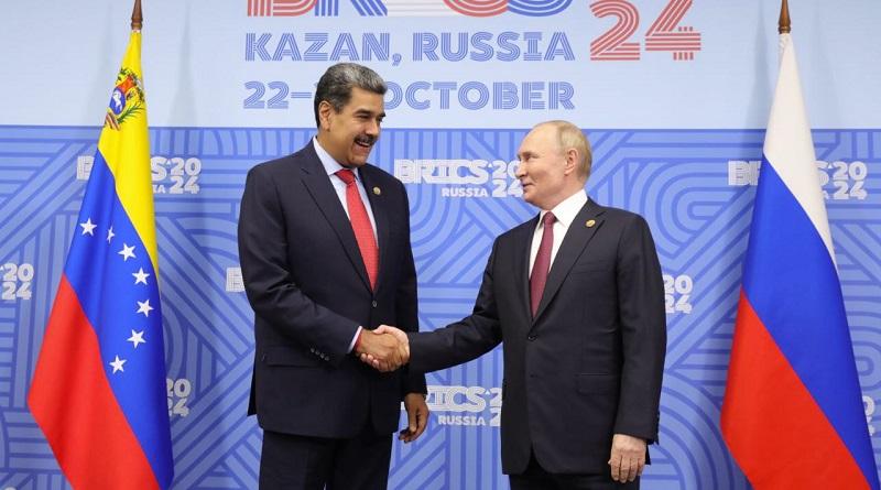 Jefe de Estado felicita liderazgo del presidente Putin en los BRICS