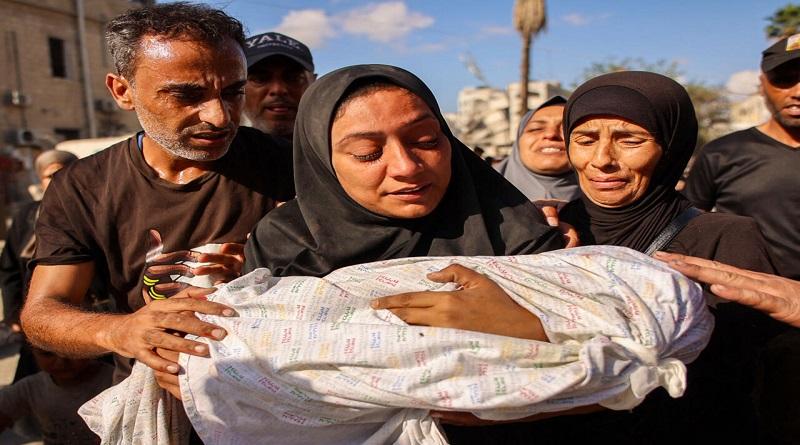 ONU: 70 % de los decesos verificados en Gaza son de mujeres y niños